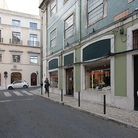 White Tiles In Center Lisboa